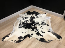 Load image into Gallery viewer, XL Tri - Coloured Cowhide Rug (long Haired)
