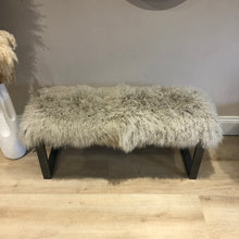 Load image into Gallery viewer, TIBETAN Sheepskin Luxury Two Person Bench MADE TO ORDER
