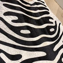 Load image into Gallery viewer, M Zebra Print Cowhide Rug
