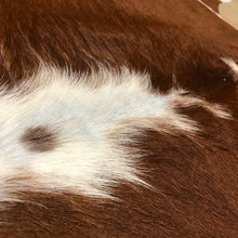 Load image into Gallery viewer, XL Red Hereford Cowhide Rug
