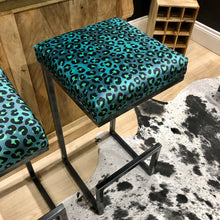 Load image into Gallery viewer, Leopard Bar Stool - Made to order
