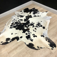 Load image into Gallery viewer, XL Tri - Coloured Cowhide Rug (long Haired)
