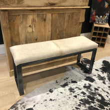 Load image into Gallery viewer, Charolais Two Person Bench (steel shape &amp; colour finish options available)
