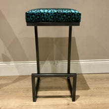 Load image into Gallery viewer, Leopard Bar Stool - Made to order
