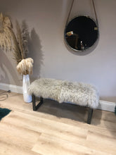 Load image into Gallery viewer, TIBETAN Sheepskin Luxury Two Person Bench MADE TO ORDER
