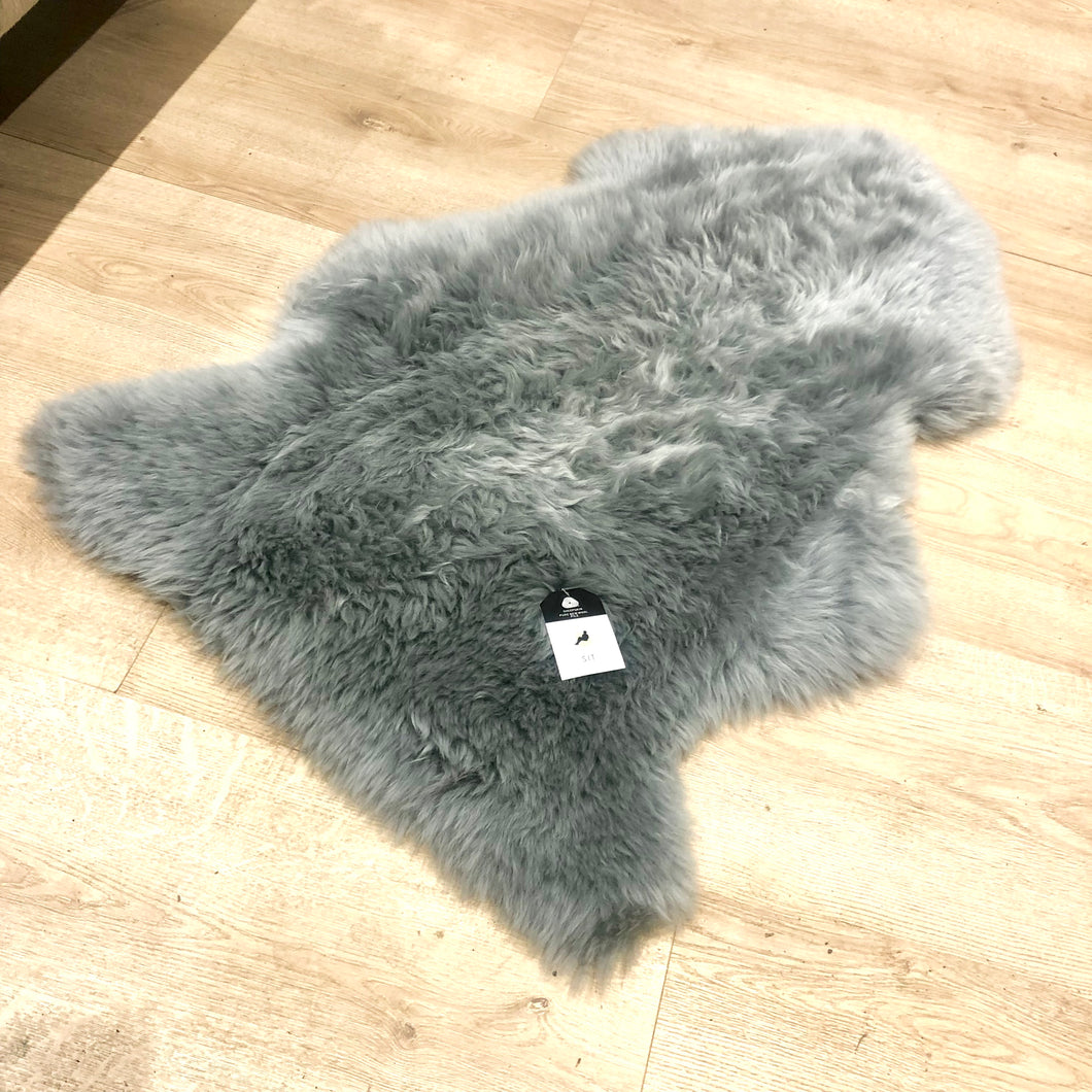 L Premium Sheepskin Rug Light Grey