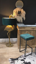 Load and play video in Gallery viewer, Leopard Bar Stool - Made to order
