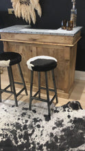 Load and play video in Gallery viewer, Friesian Cowhide Barstools
