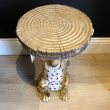 Load image into Gallery viewer, Leopard Side Table
