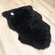 Load image into Gallery viewer, XL Premium Sheepskin Rug Black
