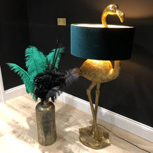 Load image into Gallery viewer, Teal Flamingo Floor Lamp
