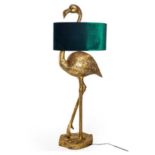 Load image into Gallery viewer, Teal Flamingo Floor Lamp
