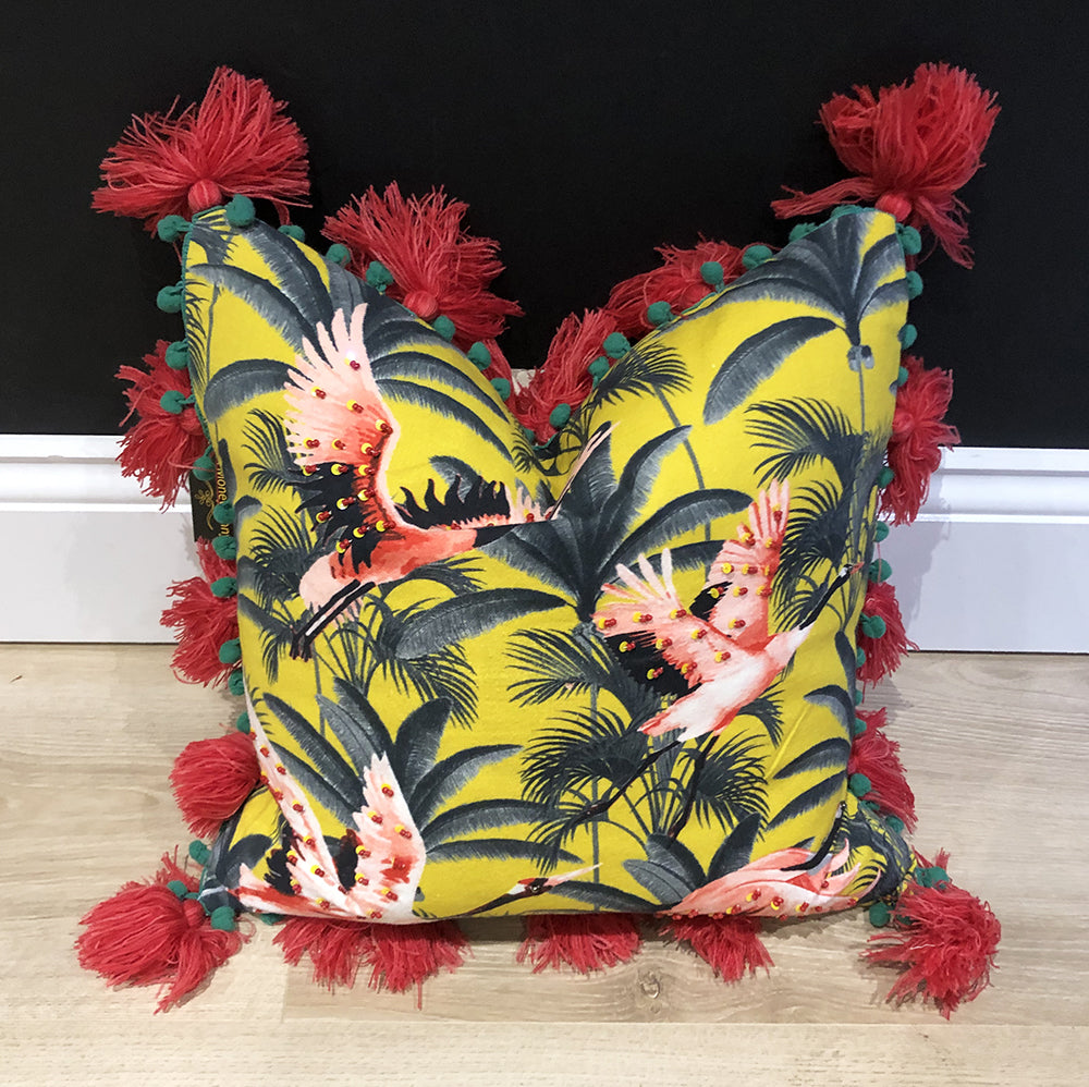 Flocking Fabulous Cushion