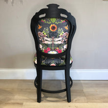 Load image into Gallery viewer, Louis Style Statement Chair in Botanical Print Fabric
