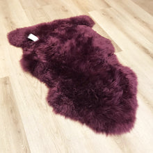 Load image into Gallery viewer, L Premium Sheepskin Rug Mulberry
