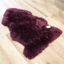 Load image into Gallery viewer, L Premium Sheepskin Rug Mulberry
